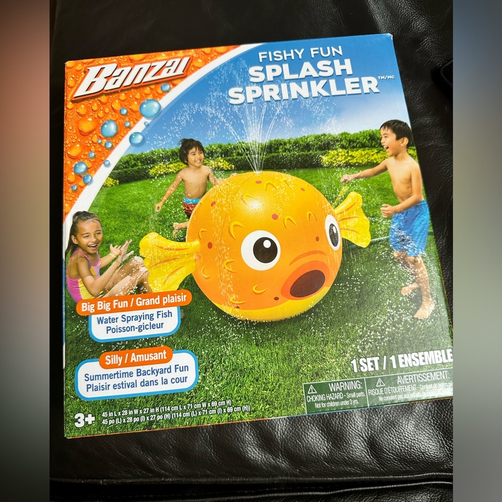Fishy Fish Splash Sprinkler 🐡